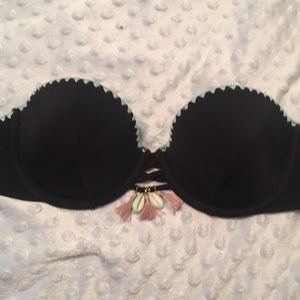 Bandeau bikini top. 32C
